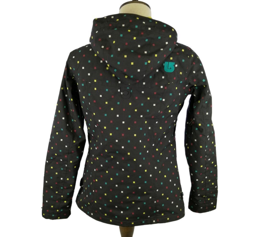 【バートン】Burton スノーボードジャケット スノボウェア 黒×ドット