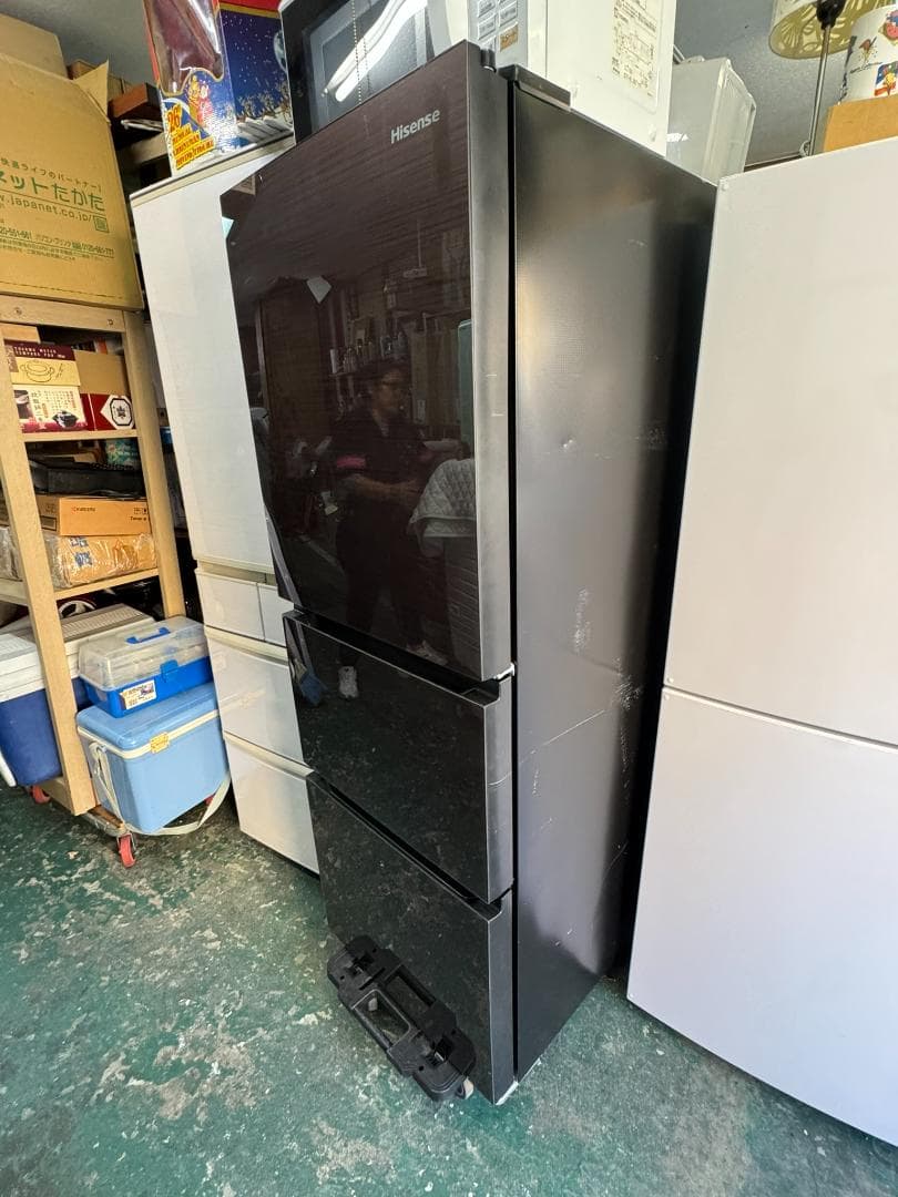 Hisense ハイセンス 冷蔵庫 282L HR-G2801BR 2020年