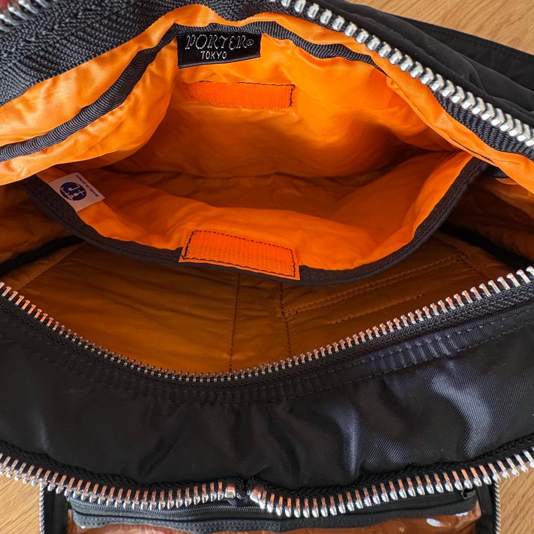 バッグ PORTER TANKER SLING BAG W zip L