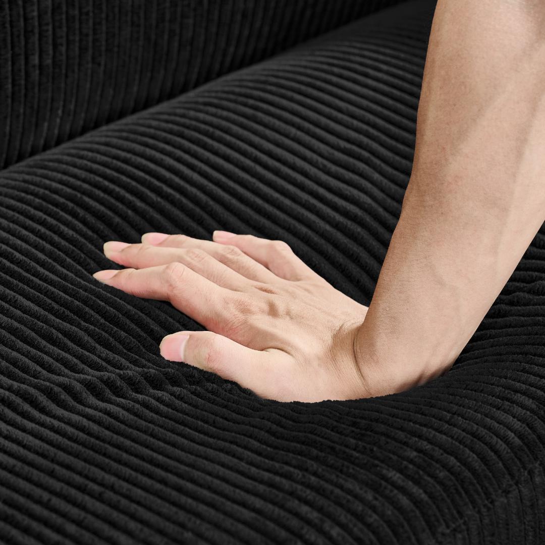 ソファ 2人掛け 収納付き オットマン付き ファブリック 肘掛け 木脚外し可能