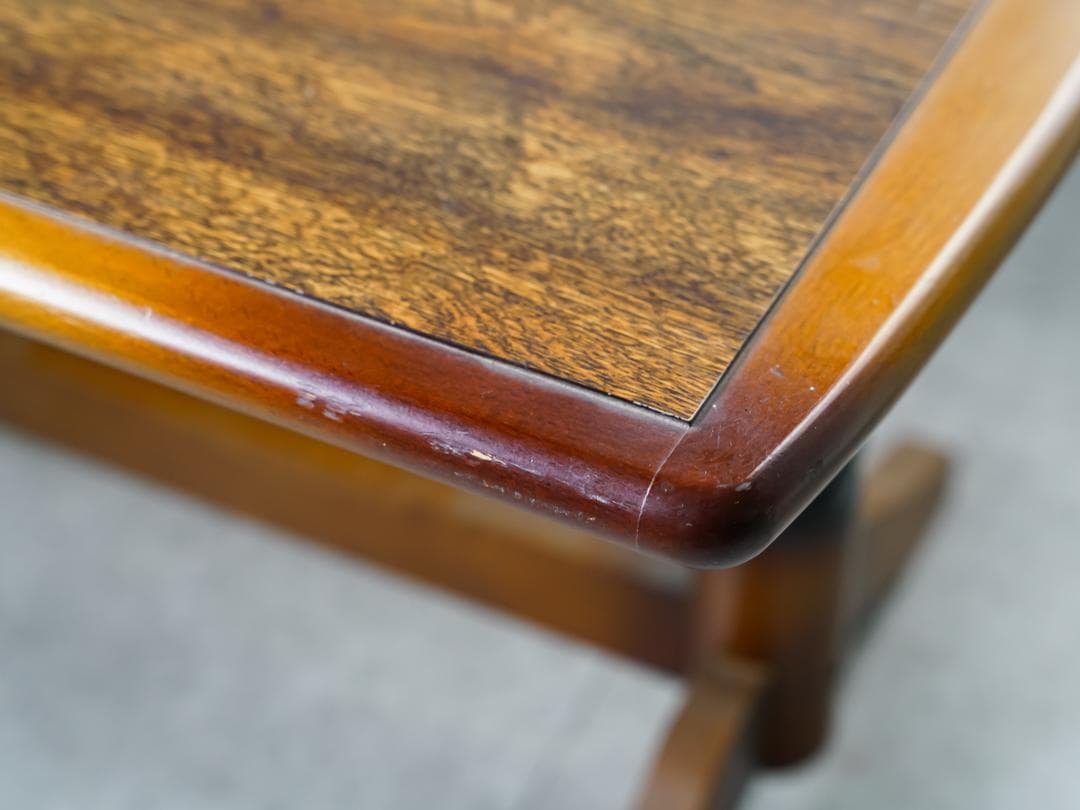 70-80's ヴィンテージ 木製コーヒーテーブル レトロモダン