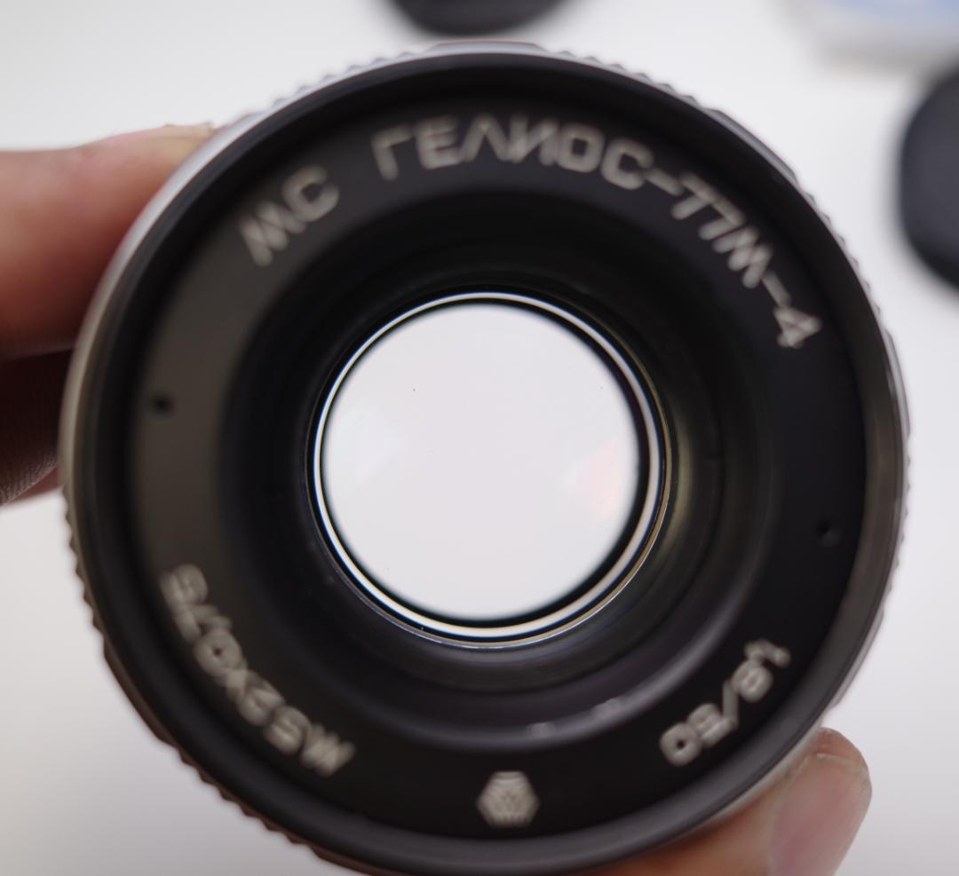 39　新品同様　希少ヘリオス　77M-4　ぐるぐるボケレンズ　　M42