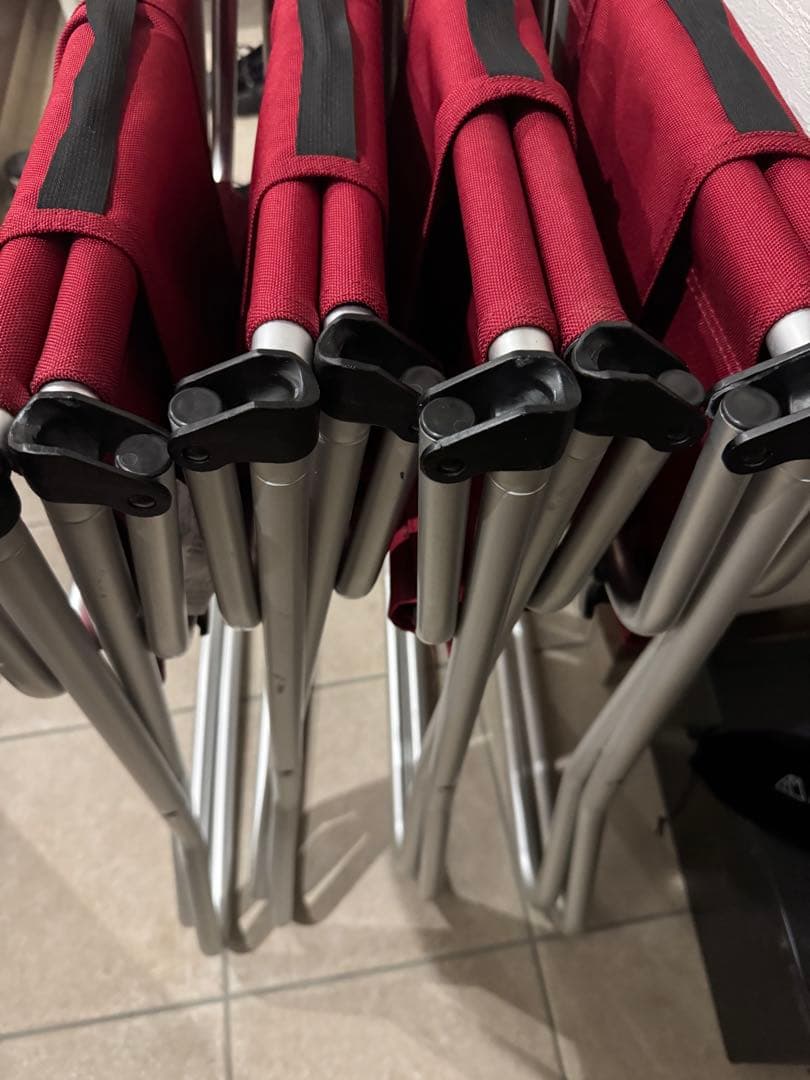 スノーピーク　FDチェアワイド RD 4脚セット