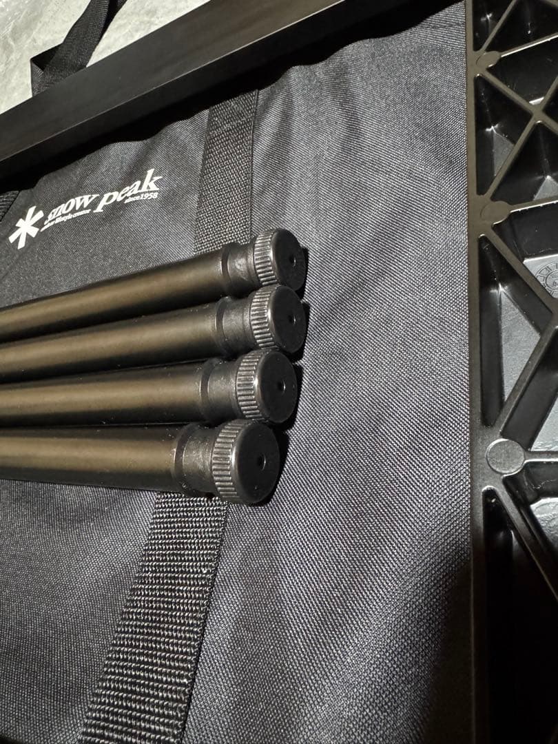 スノーピーク　IGTショートブラック　収納ケース付　雪峰祭2022限定