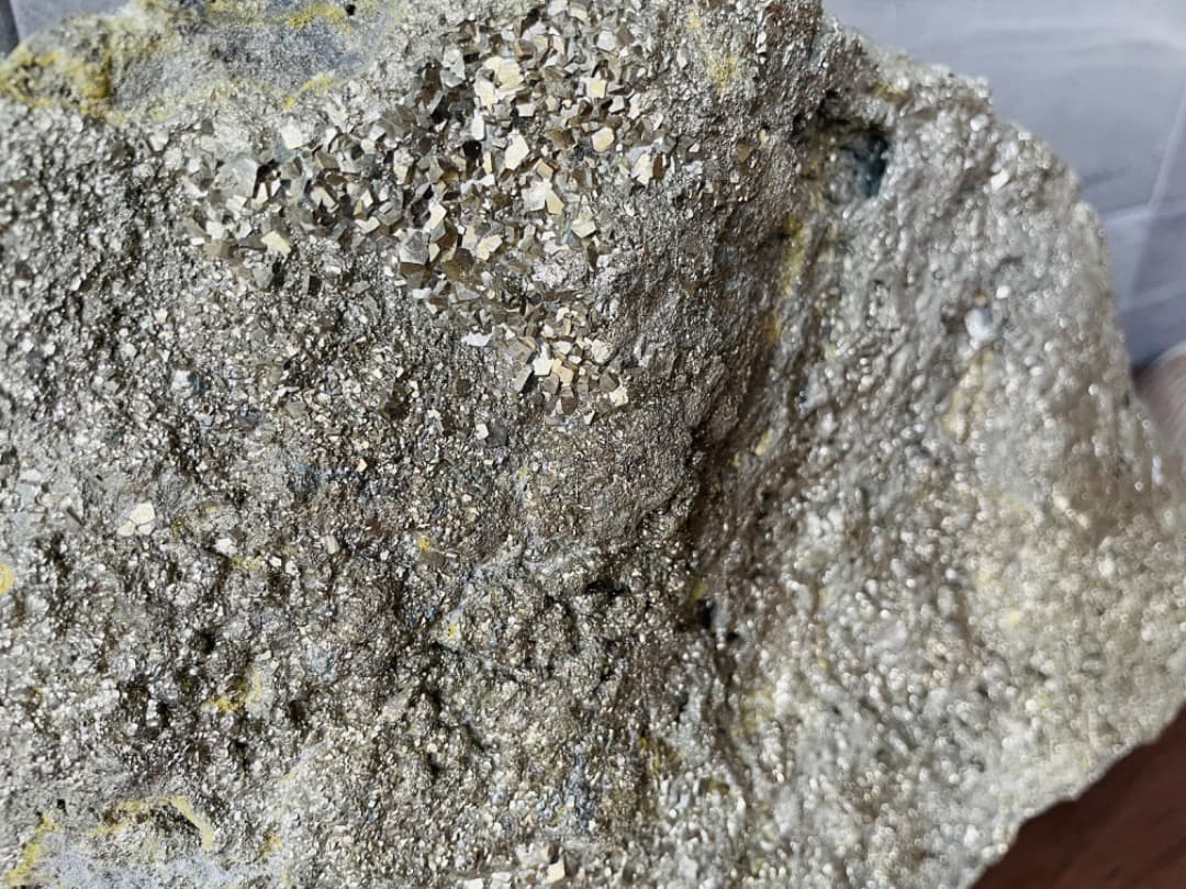 特大!!パイライト 金運 幸運 開運 パワーストーン 黄鉄鉱石 鉱物結晶 水晶