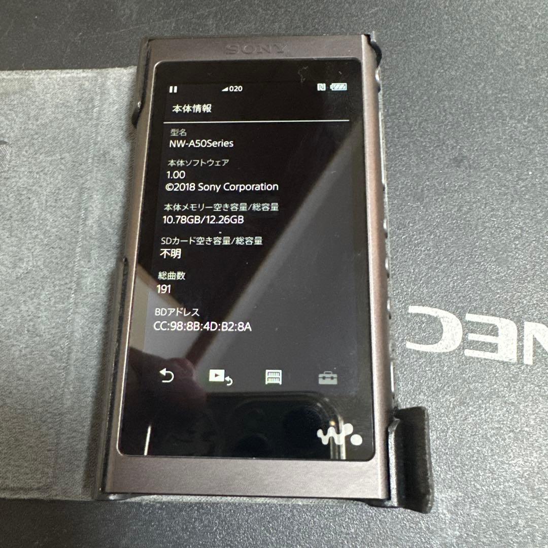 タ*ミ様 [極美品] SONYウォークマンNW-A50