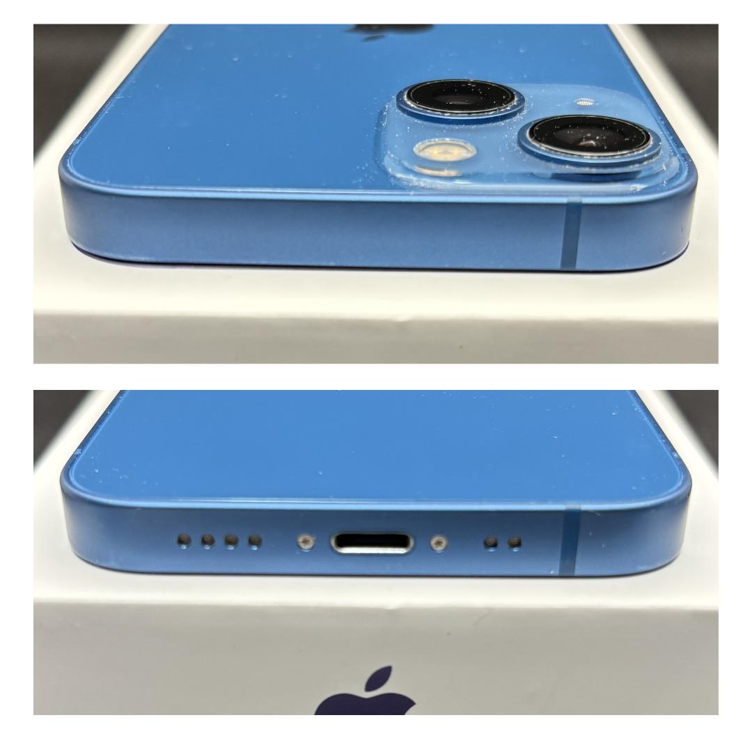 iPhone 13 mini ブルー 128GB SIMフリー　新品バッテリー