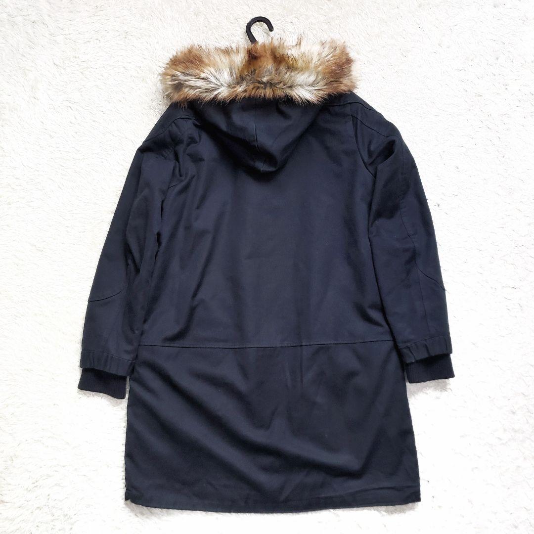 【最終価格】ツモリチサト アマモール 中綿ライナー付きモッズコート ファー着脱可