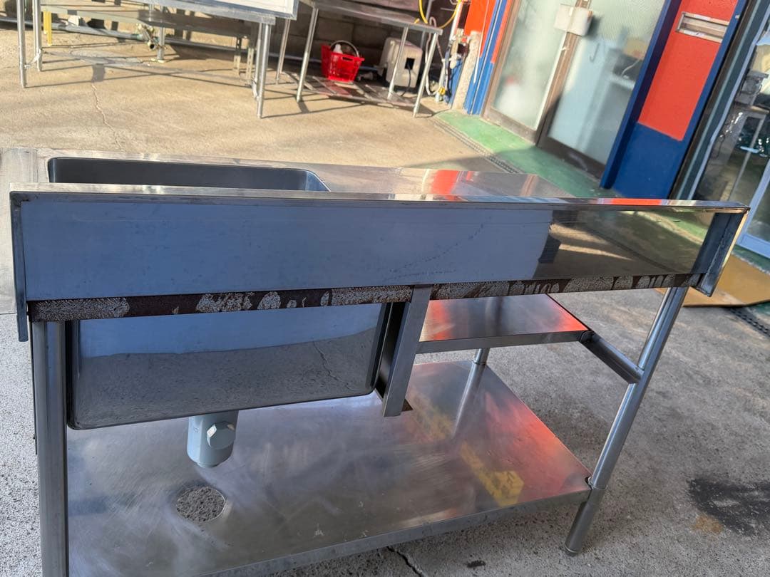 1槽シンク 1225x600x780(+150)