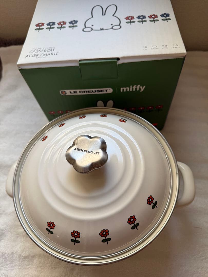 みるく☆LE CREUSET ミッフィー ホーロー鍋