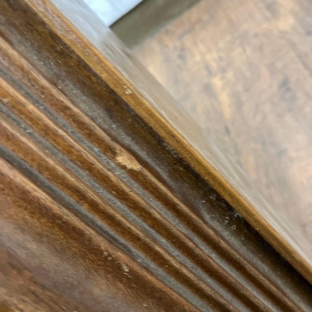 A-壁 昭和レトロ 木製ミシンケース ミシンカバー 収納ボックス 道具箱 木箱蓋