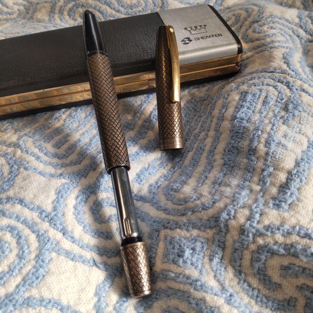 シェーファー スターリングシルバー万年筆