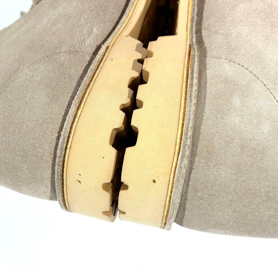 未使用級★ Suffolk Shoes デザートブーツ スエード ベージュ
