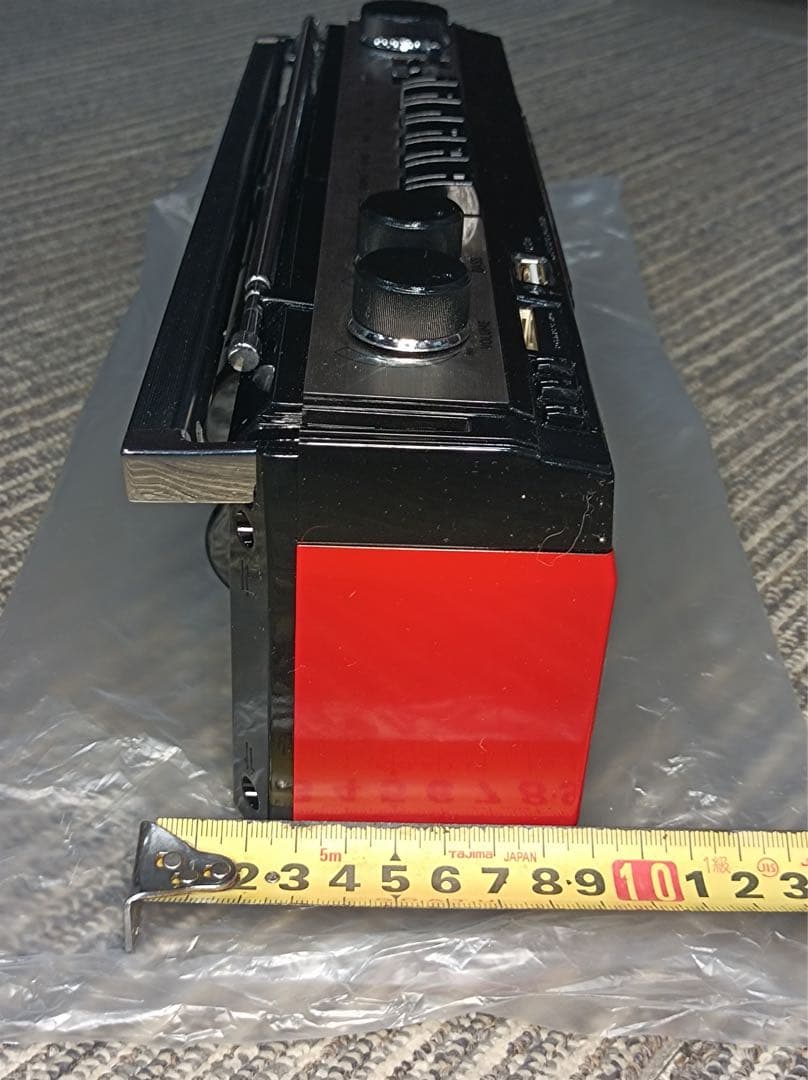 八6528【美品】SANSUI ステレオラジオカセット SCR-B2(RD)