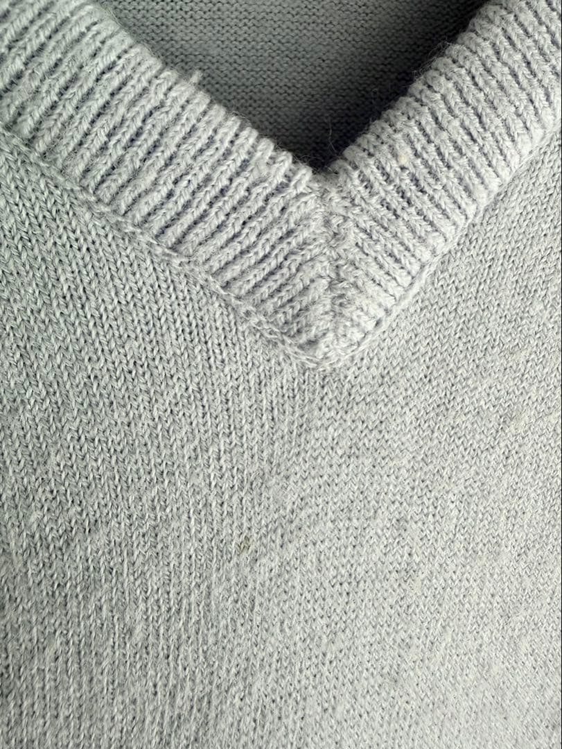 トップス 90's Christian Dior Oversized Blue Knit