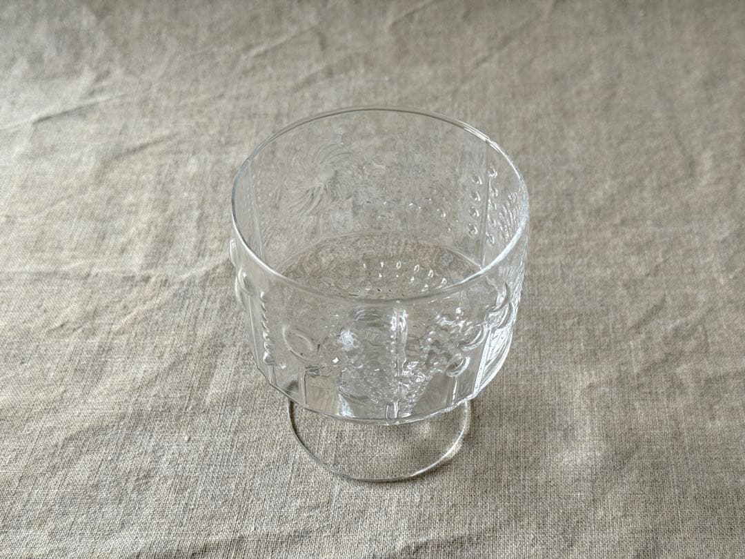 nuutajarvi ARABIA Flora(クリア)カクテルボウル