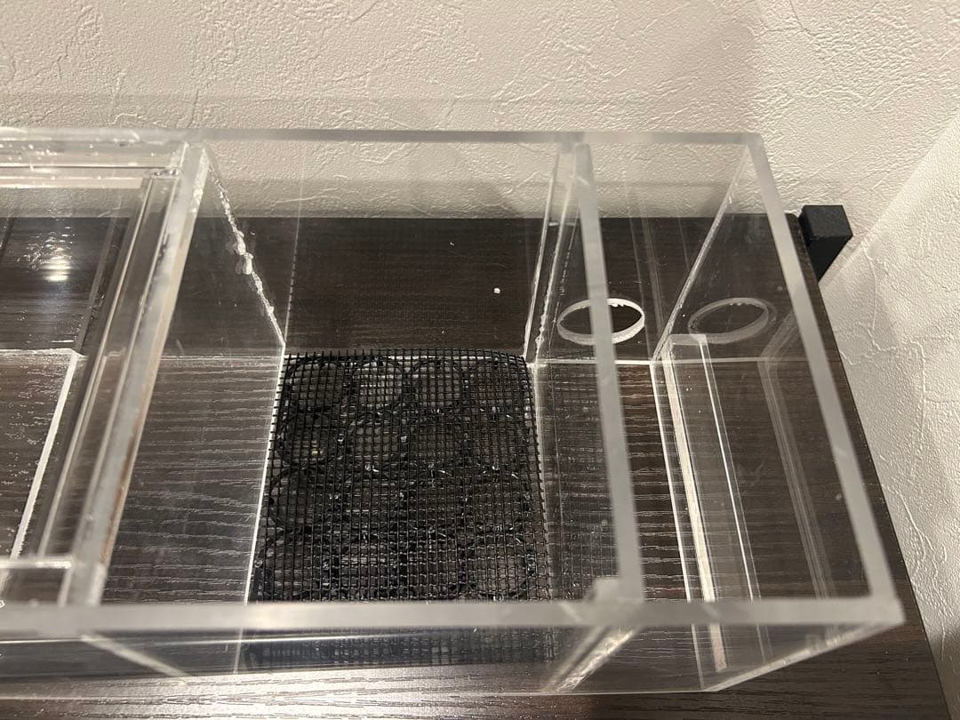 【訳あり】60㎝水槽用　上部濾過式アクアリウム水槽アクアポニックス仕様A