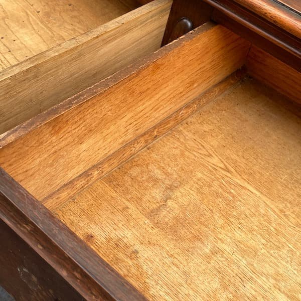 イギリスアンティーク　ミラーバックサイドボード　キャビネット　リビングボード