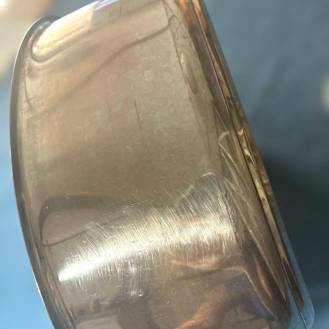 チェリーテラス　CRISTEL ステンレススチール 両手鍋 網棚付き 廃盤品