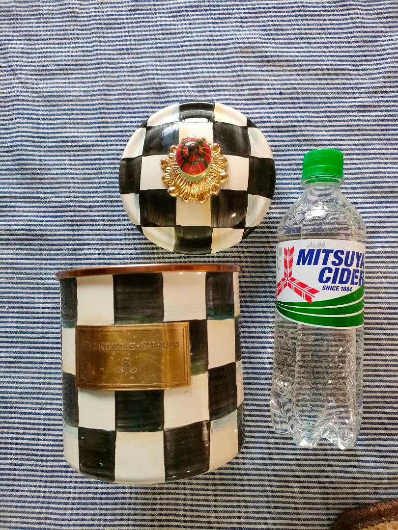 MACKENZIE-CHILDS キッチン保存容器 蓋付き