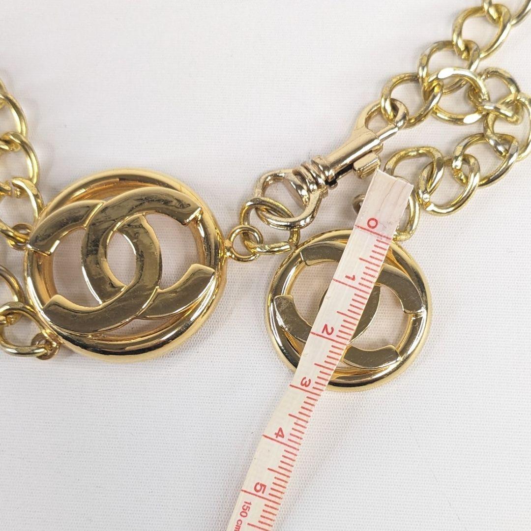 CHANEL シャネル チェーンベルト ココ マーク ゴールド ヴィンテージ