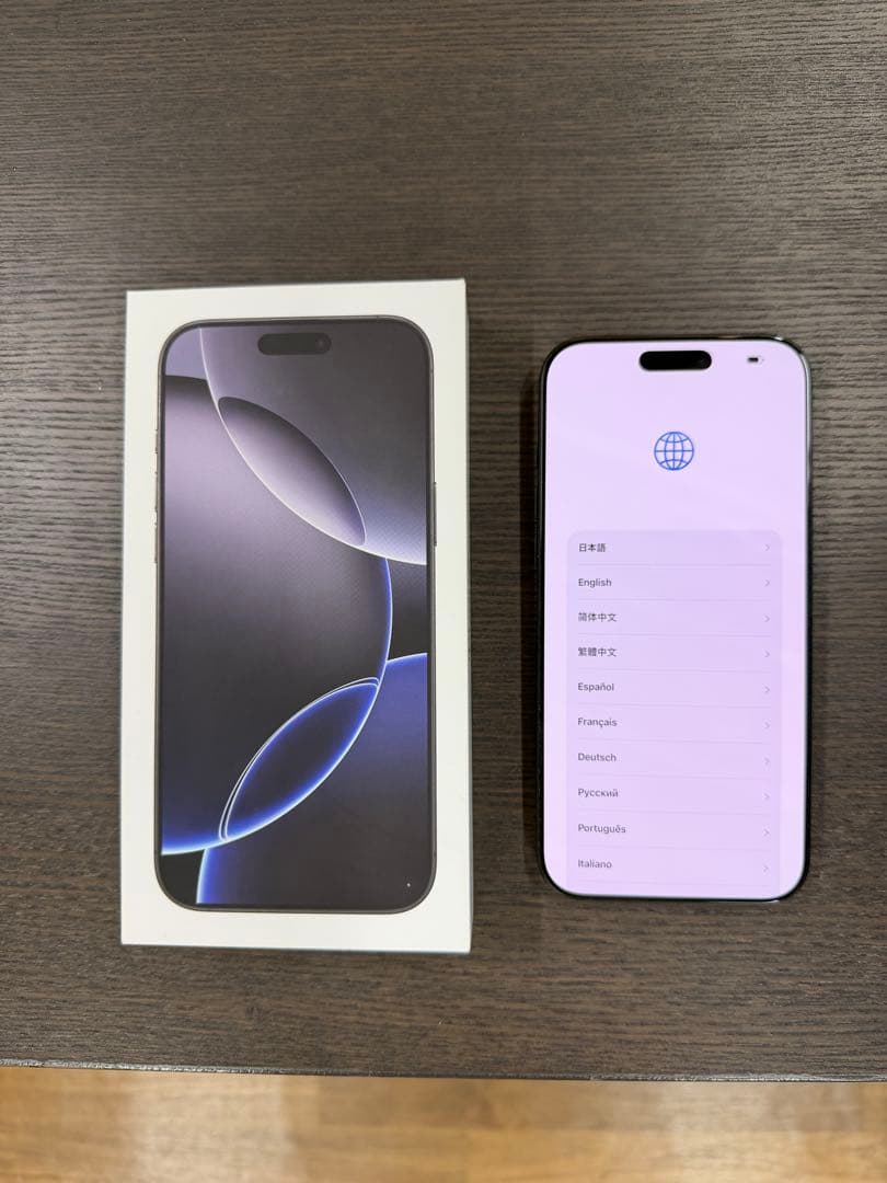 スマートフォン本体 iPhone 16 Pro Max 512G, Black