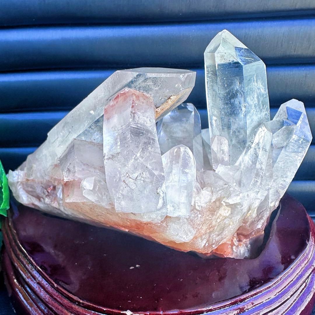 巨大❗希少高透明度❗️浄化❗️超強いパワー☆レインボー☆ヒマラヤクラスターA1407