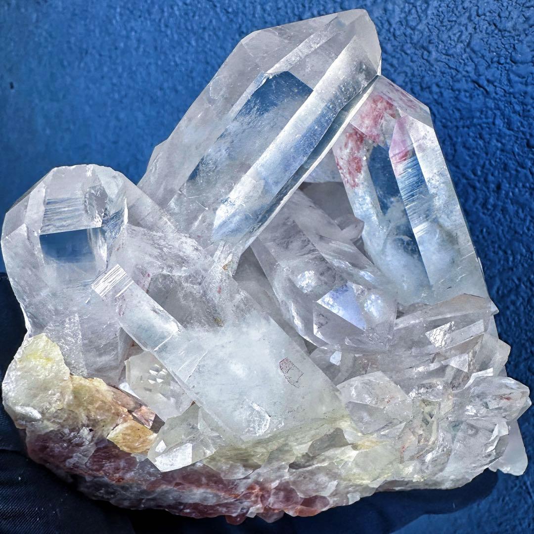 巨大❗希少高透明度❗️浄化❗️超強いパワー☆レインボー☆ヒマラヤクラスターA1407