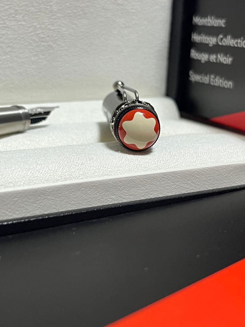 ☆新品未使用 モンブラン 万年筆 ヘリテイジ コレクション スパイダー M☆