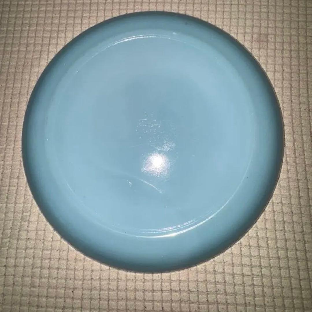 ファイヤーキング　ターコイズブルー皿4枚セット