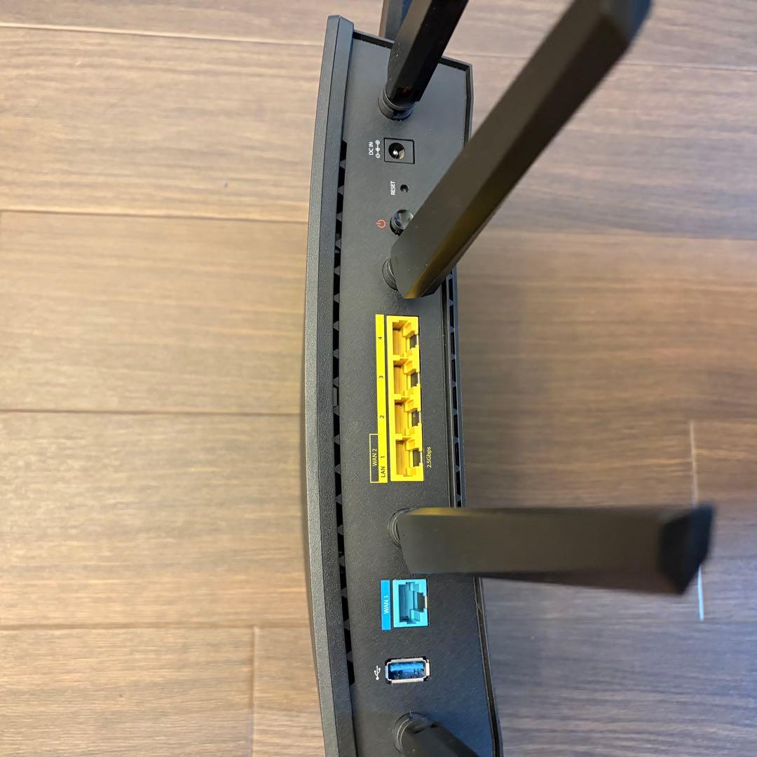 Synology RT6600ax 無線LANルーター　WiFi ワイファイ