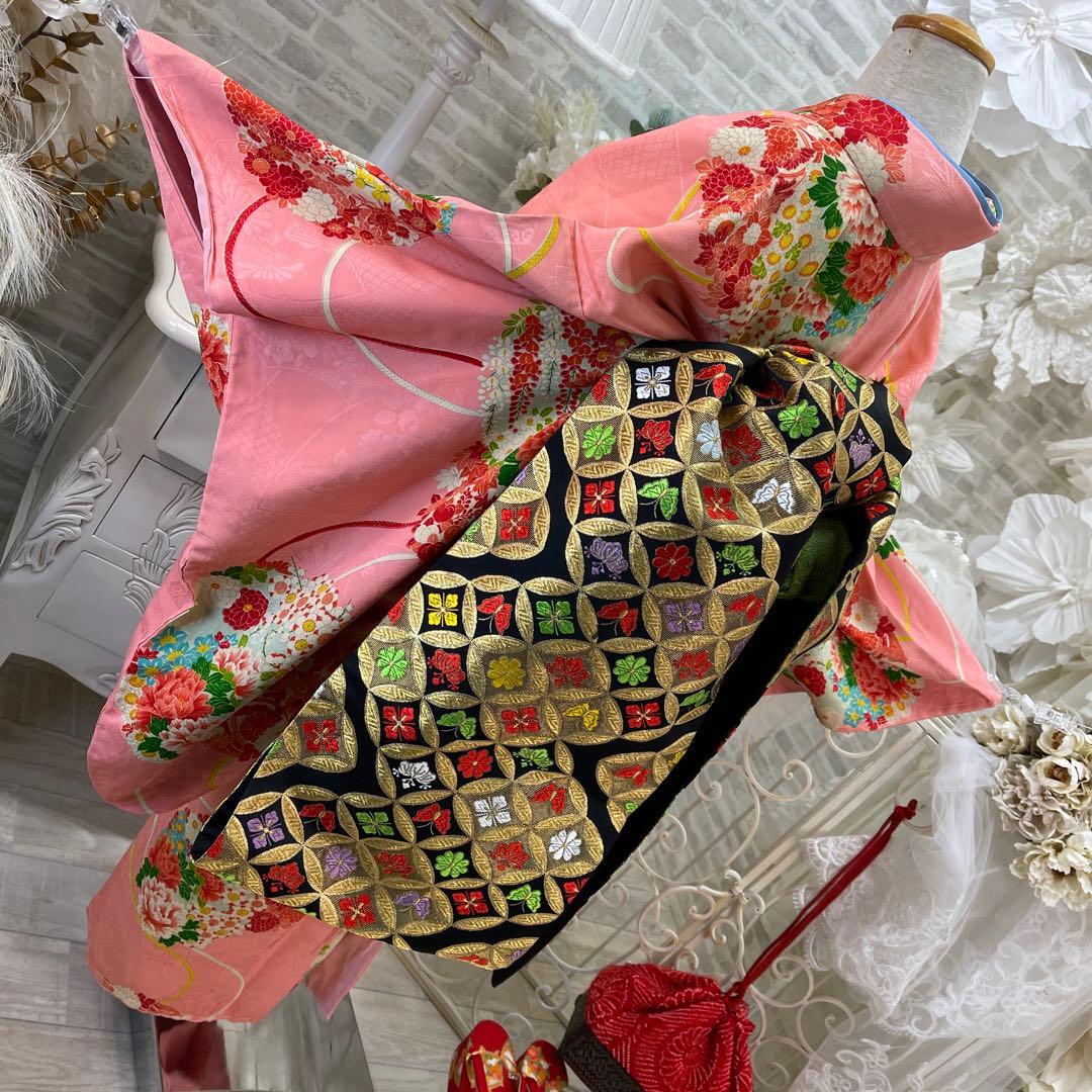 アンティーク七五三着物セット★7歳用