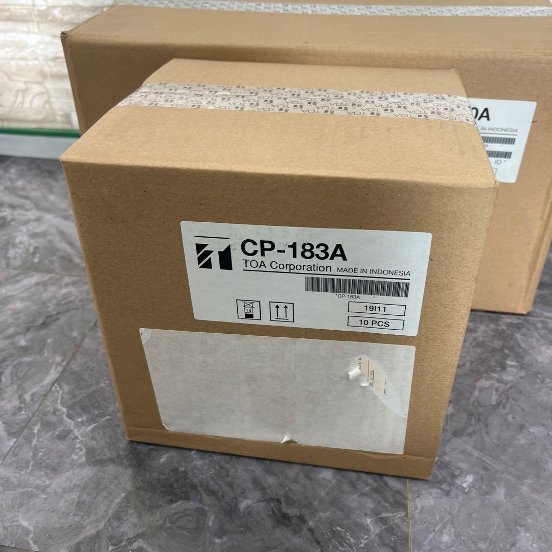 新品TOA 天井埋込型スピーカー10個セット CM-1830A CP-183A