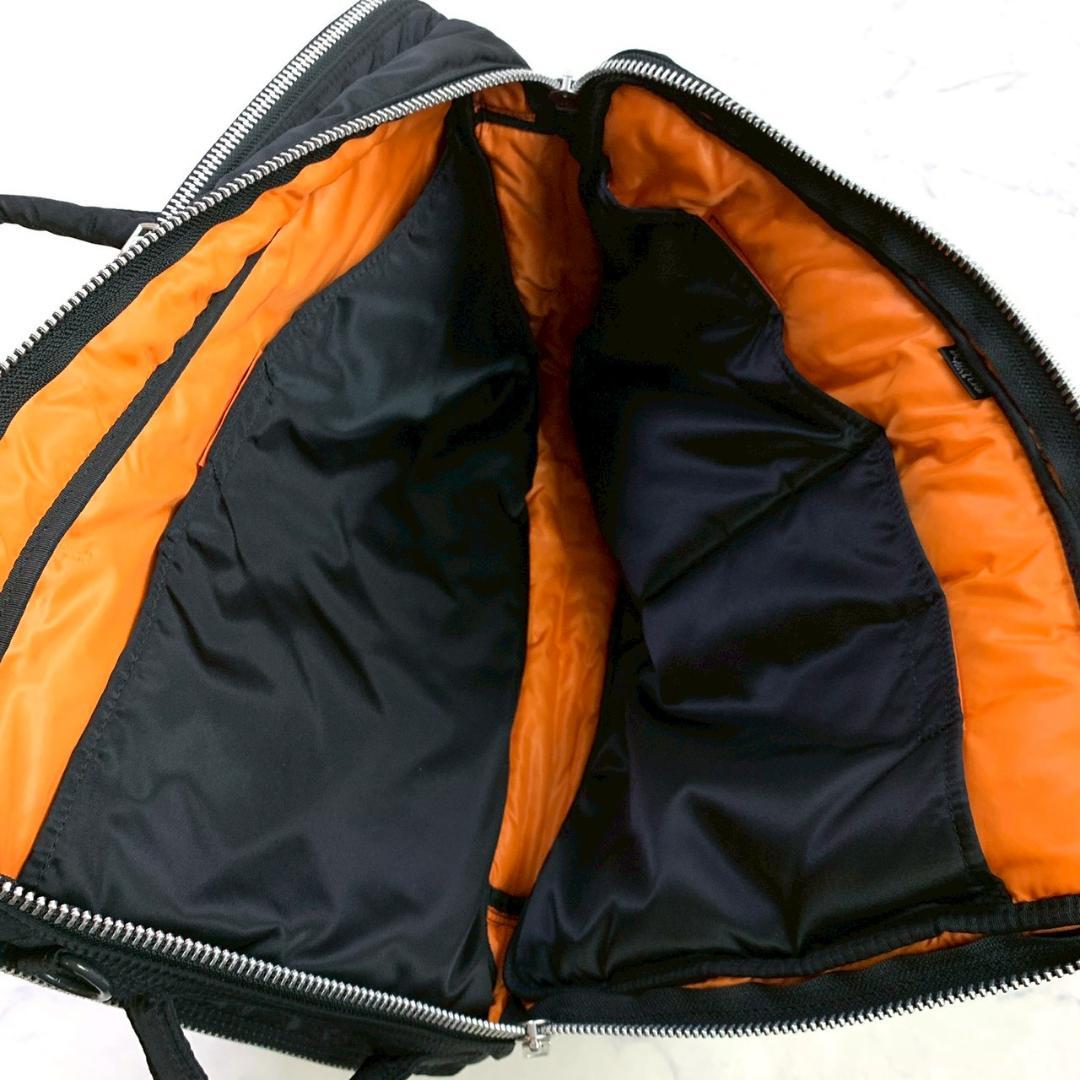 美品★ ポーター タンカー 3way ブリーフケース 2層タイプ ブラック
