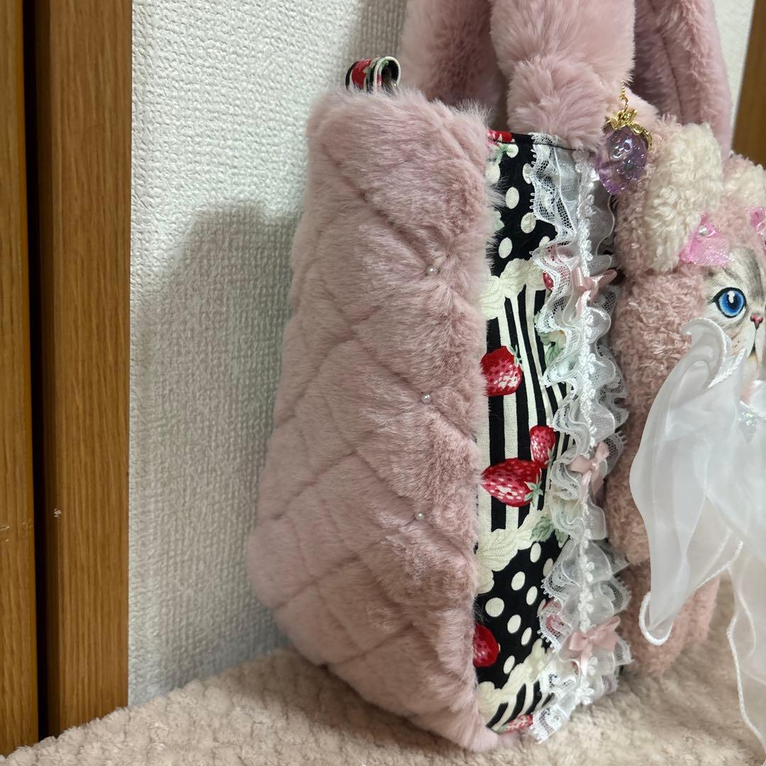 フ*ス様 コヤンイサムチョン　Bigルミちゃん ふわもこラウンドトート