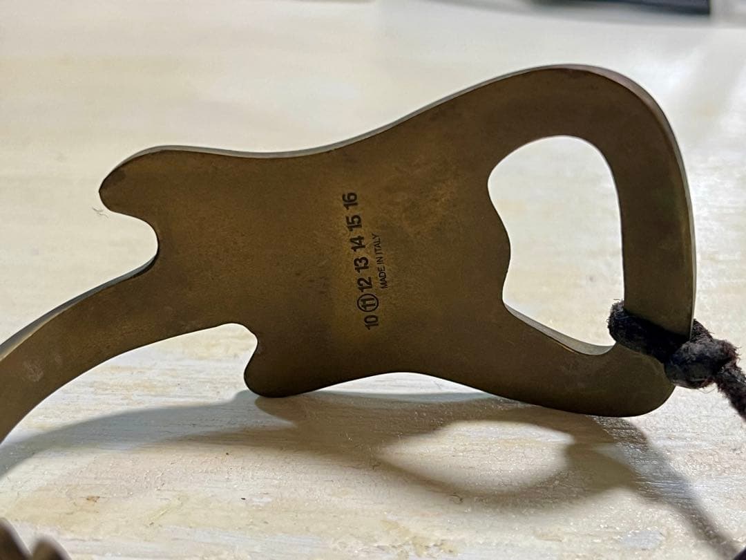 【11/24 最終値下げ】 margiela ギターブレスレット