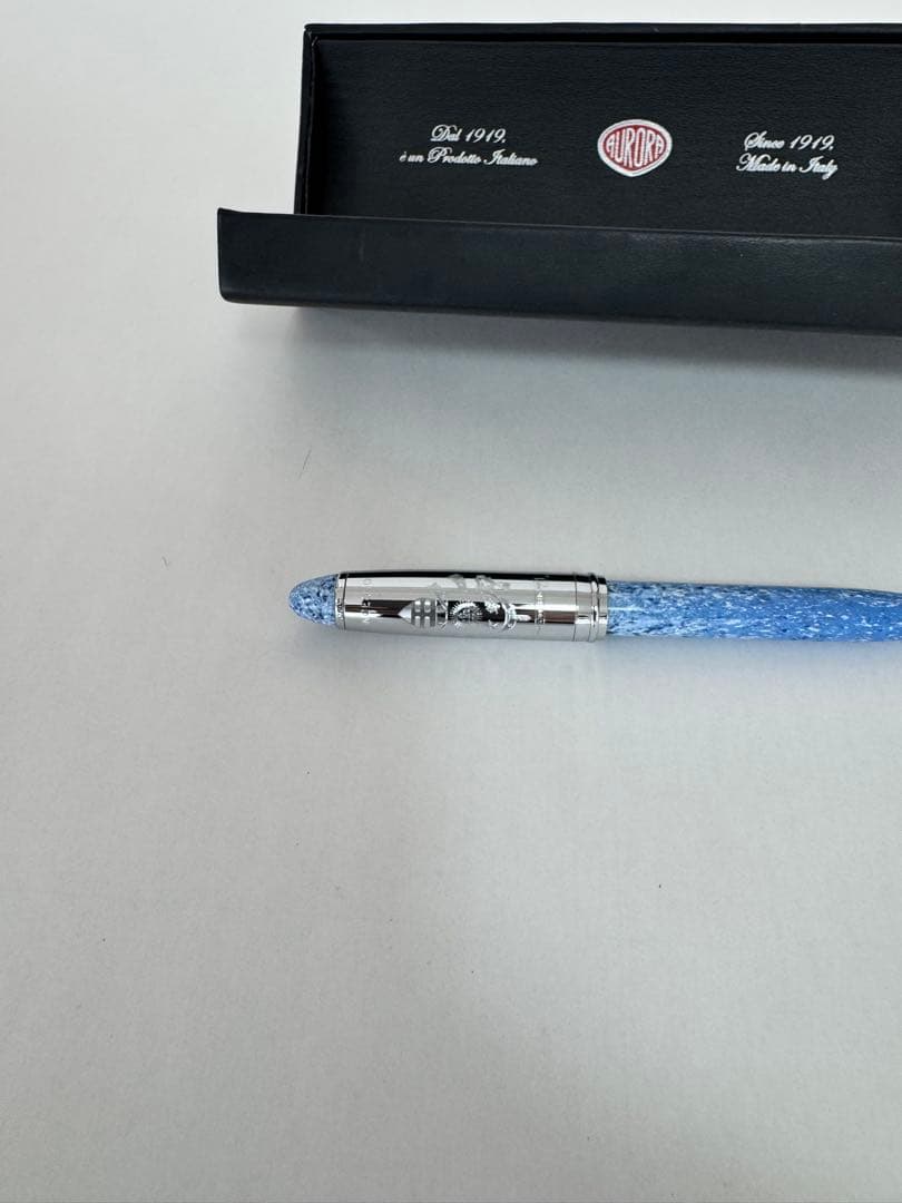 AURORA 　ボールペン　青