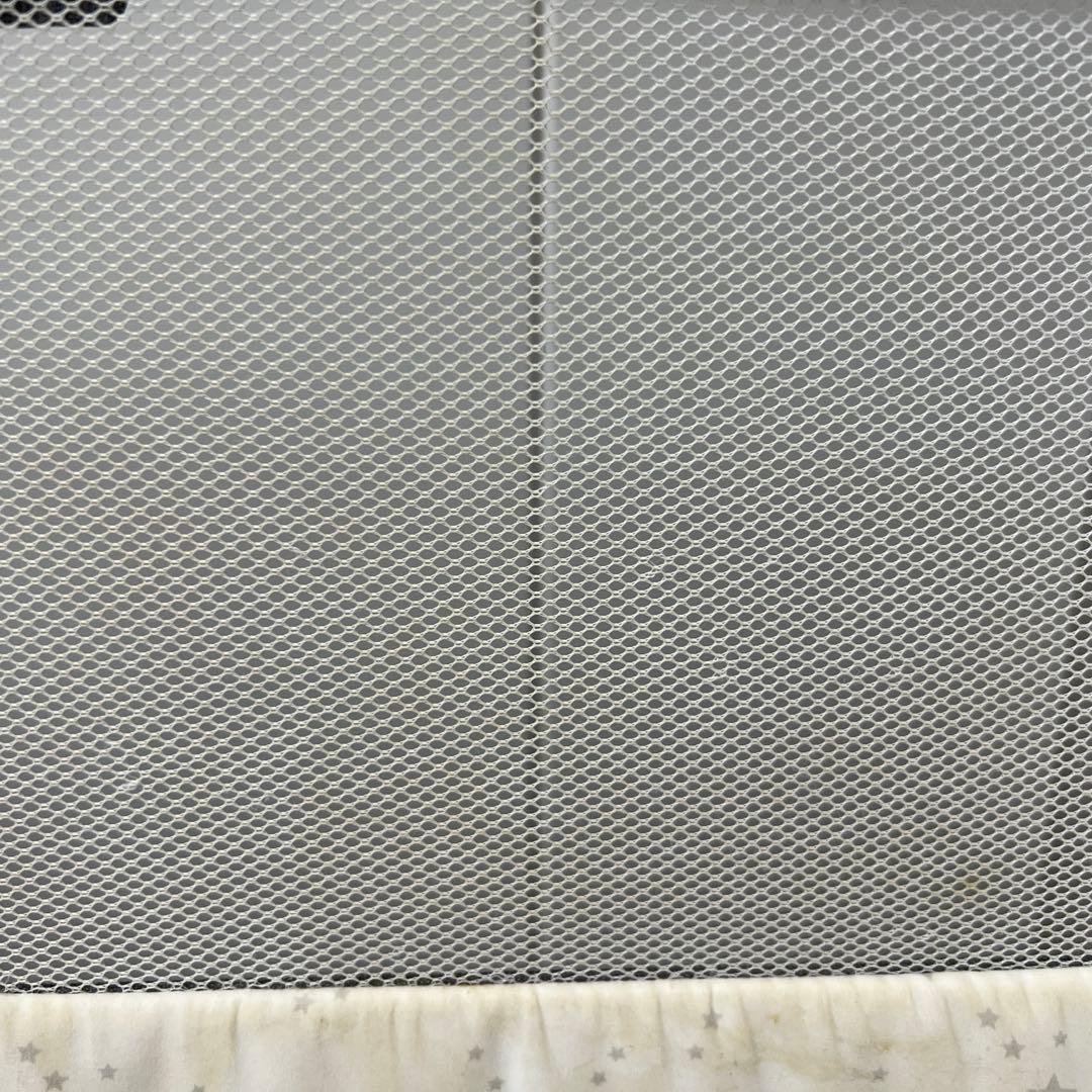 HZDMJ コンパクトベビーベッド グレー①