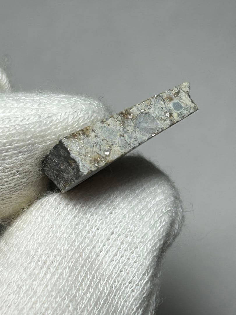 石質　隕石　チェリャビンスク　スライス　2.33g　コンドライト　証明書付き