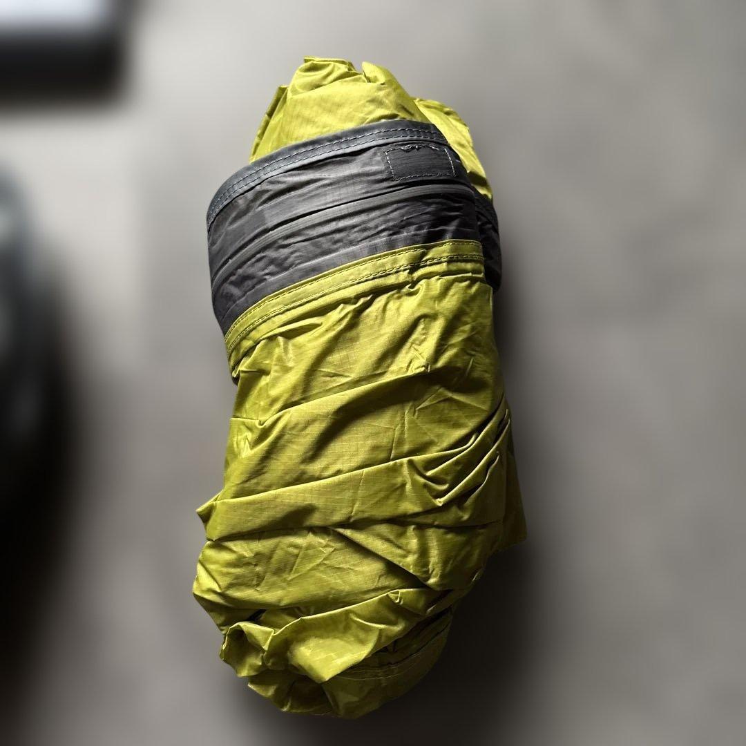 NEMO ATOM 2Pコンパクトテント グリーン　グランドシート付き