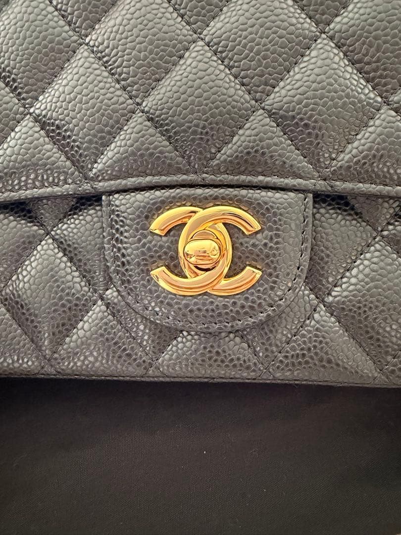 当日発送‼️ブラック キルティング ショルダーバッグ マトラッセ