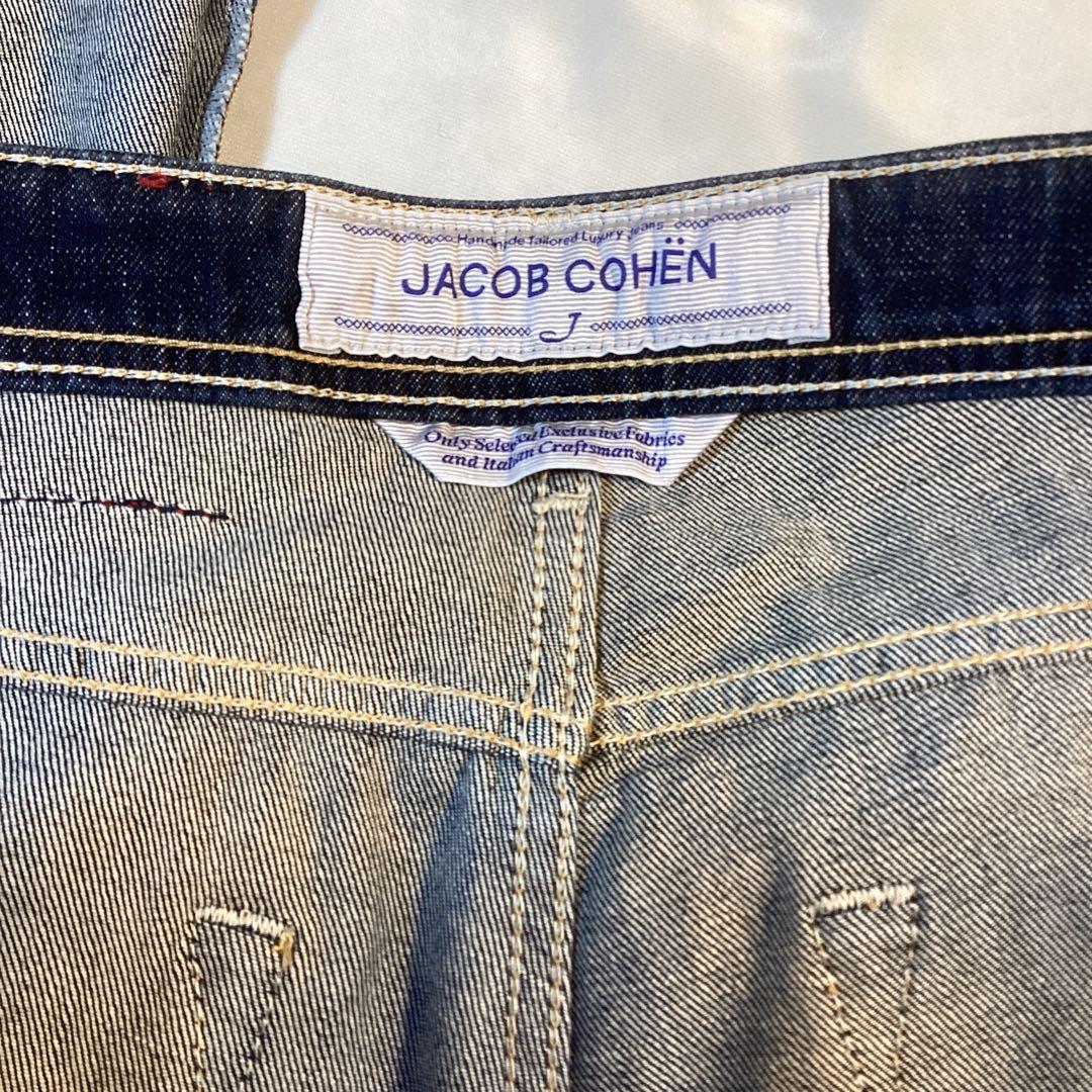 ヤコブコーエン　JACOB COHEN濃紺ストレートデニムW32