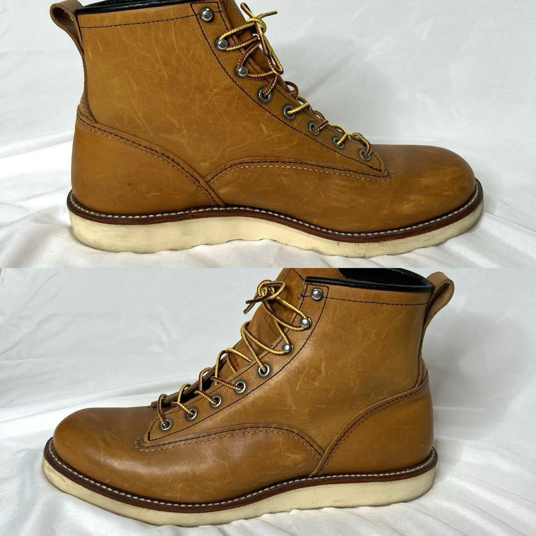 良品 REDWING レッドウィング ラインマン 2904 10D 28cm