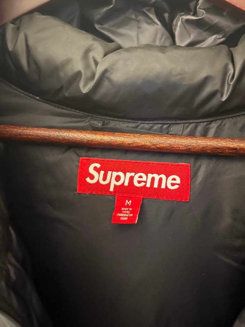 Supreme Micro Down Half Zip Hooded Pull…