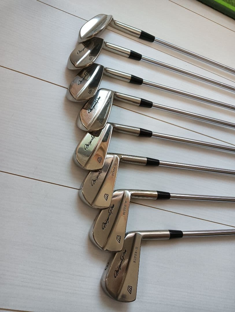 b*望様 軟鉄鍛造名器　Mizuno Pro SUPER-II 　アイアン 8本