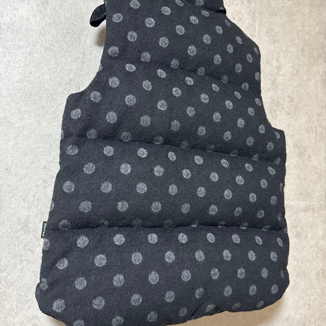 【極美品】パーリーゲイツ ダウンベスト グースダウン ドット柄 サイズ1 希少