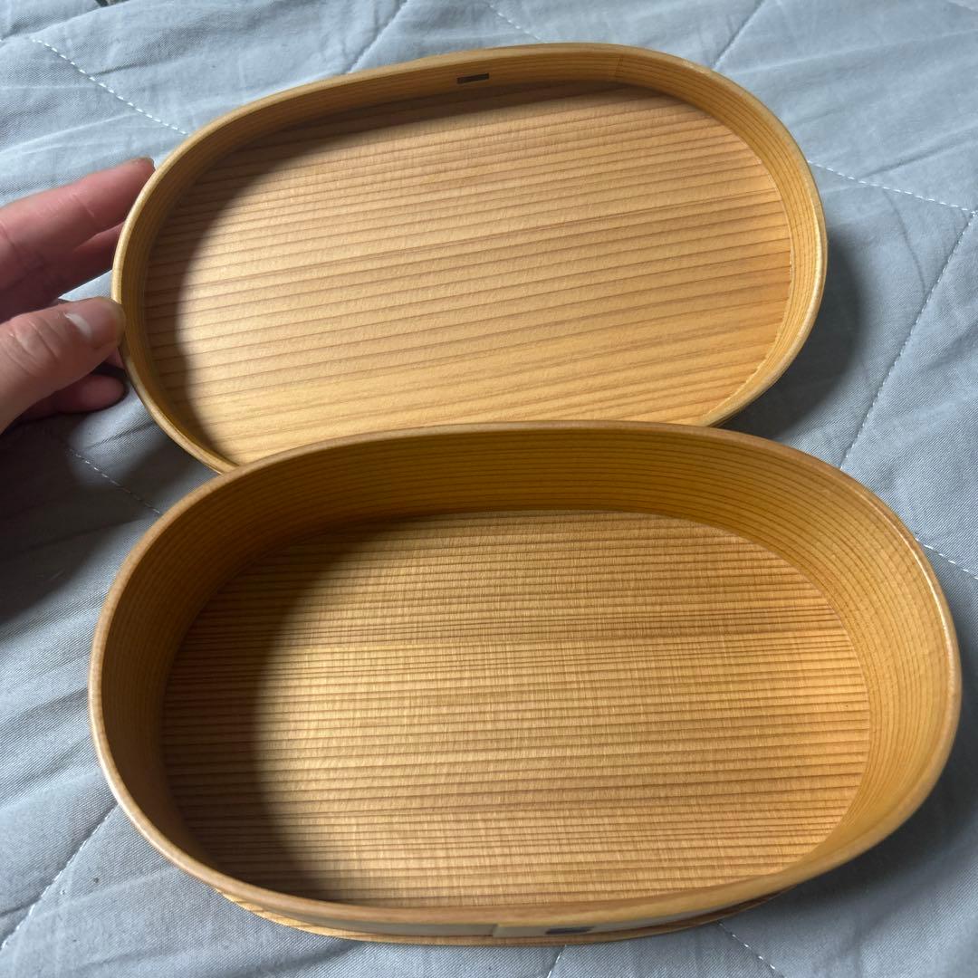 大館工芸社 曲げわっぱ 小判弁当 小