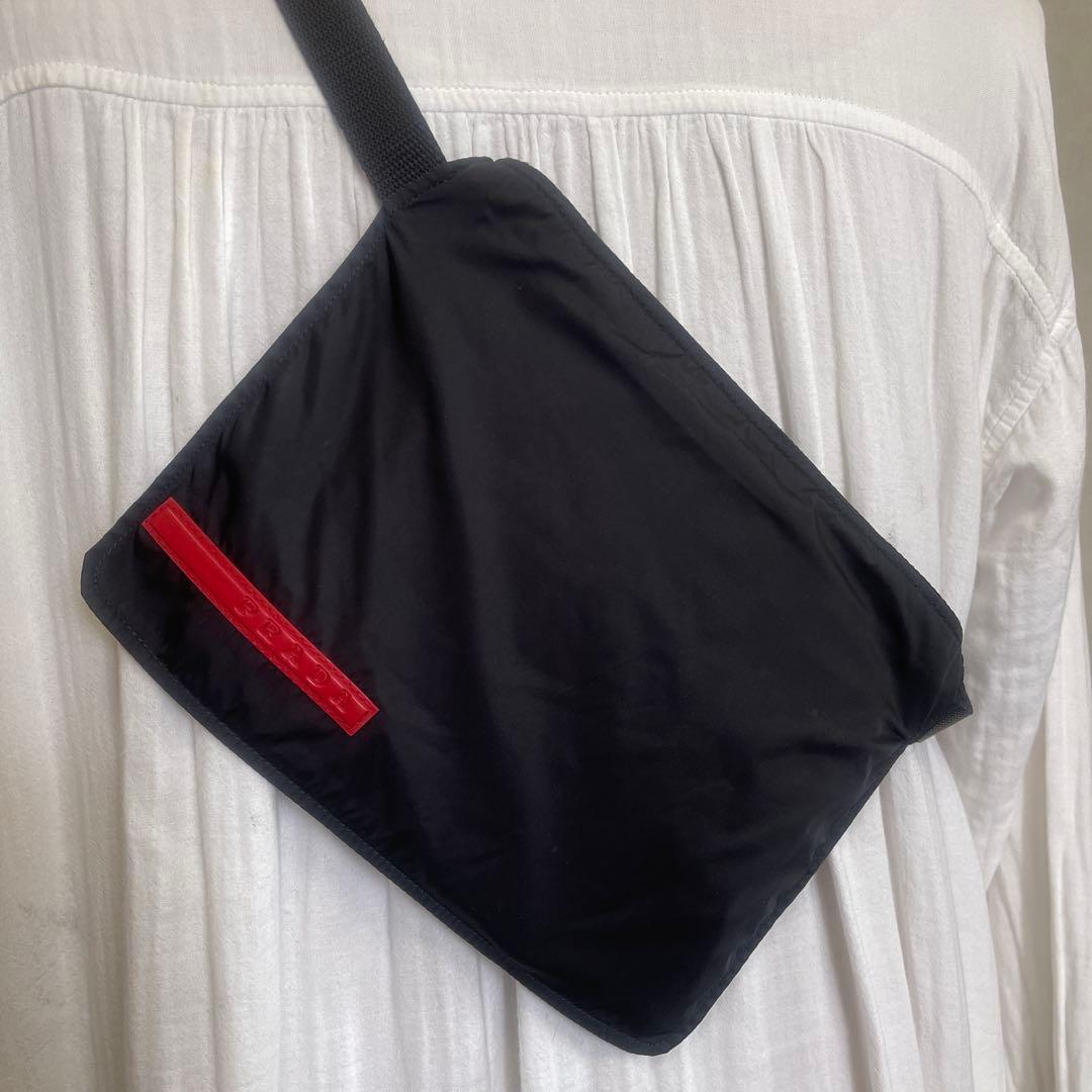 ◇ 美品PRADA SPORT プラダスポーツボディバッグ ウエストポーチ ◇
