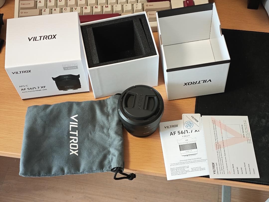 VILTROX AF 56mm F1.7 XF(フジフイルムX用)