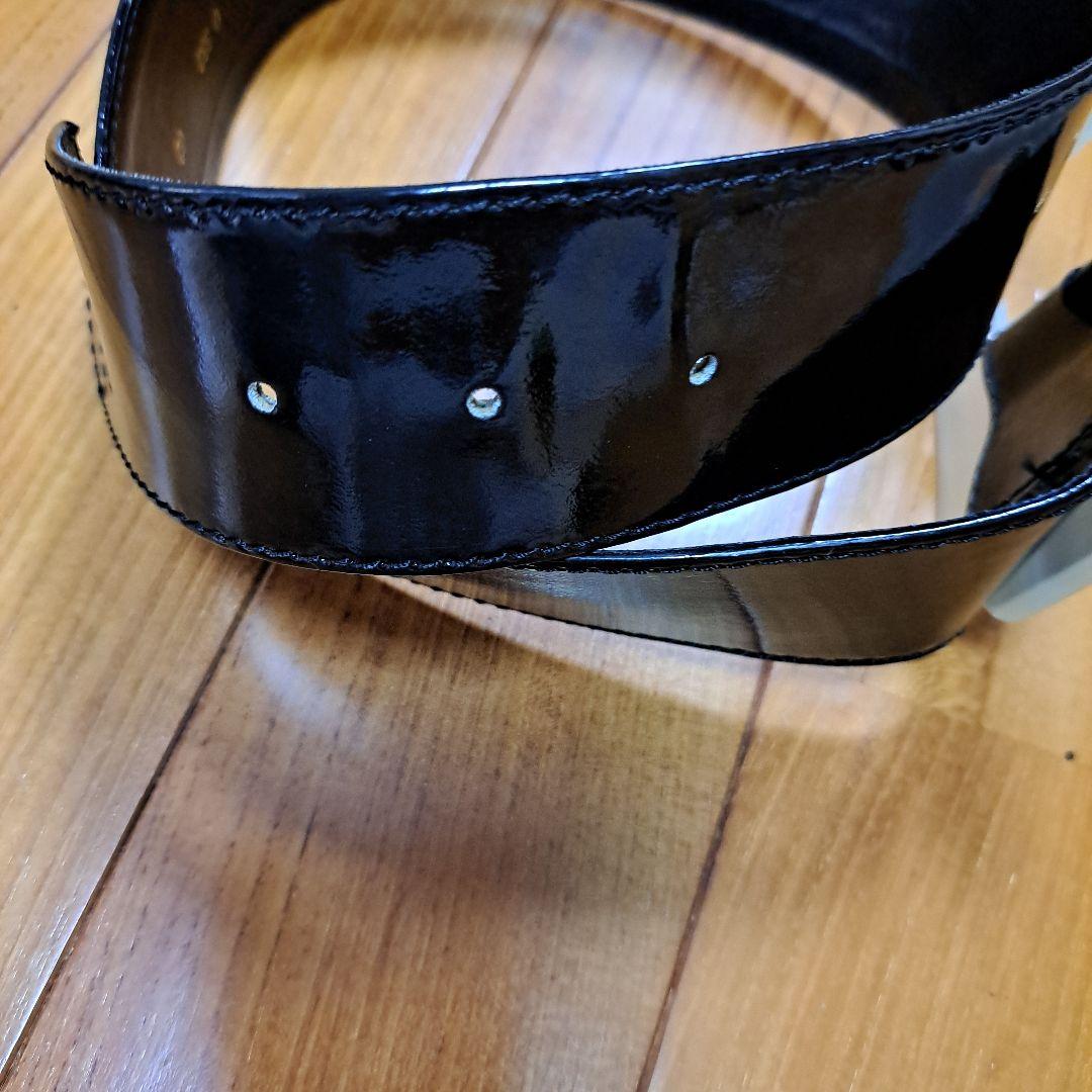 イブサンローラン　リブゴーシュ　エナメルベルト